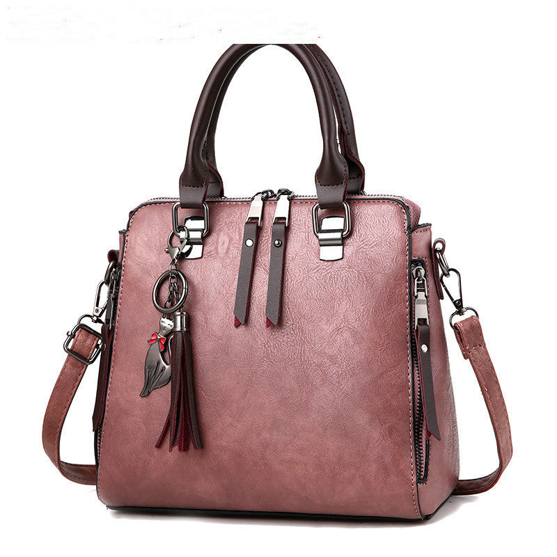 Vintage PU Leather Handbag