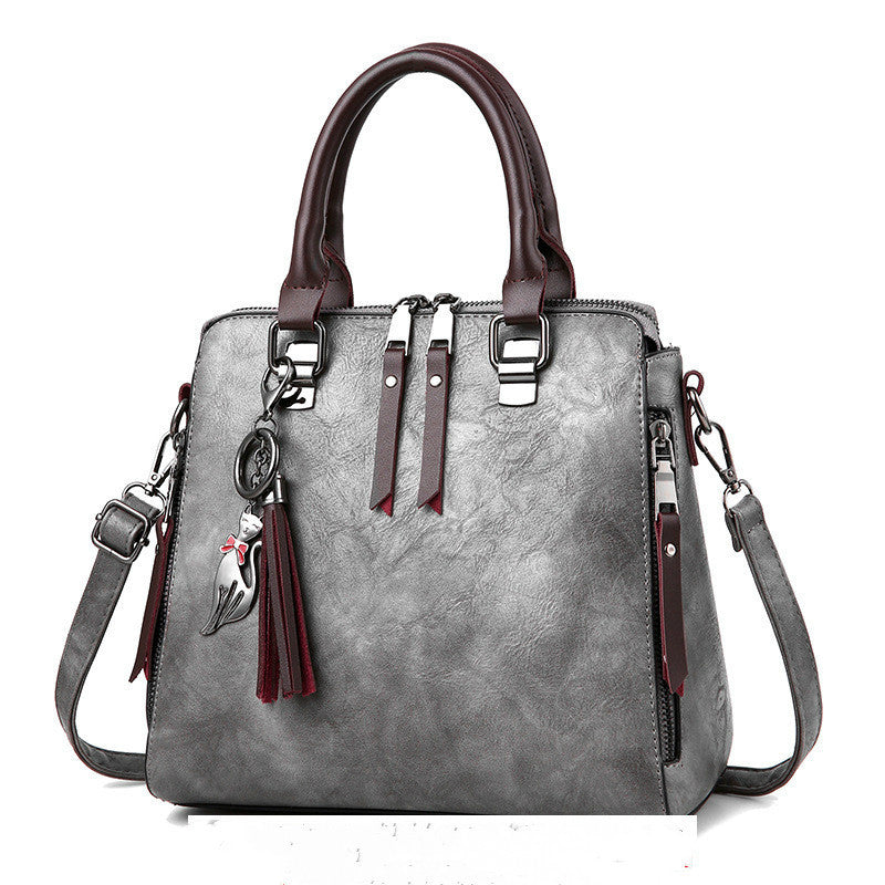 Vintage PU Leather Handbag