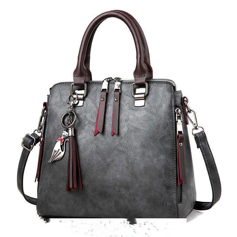 Vintage PU Leather Handbag