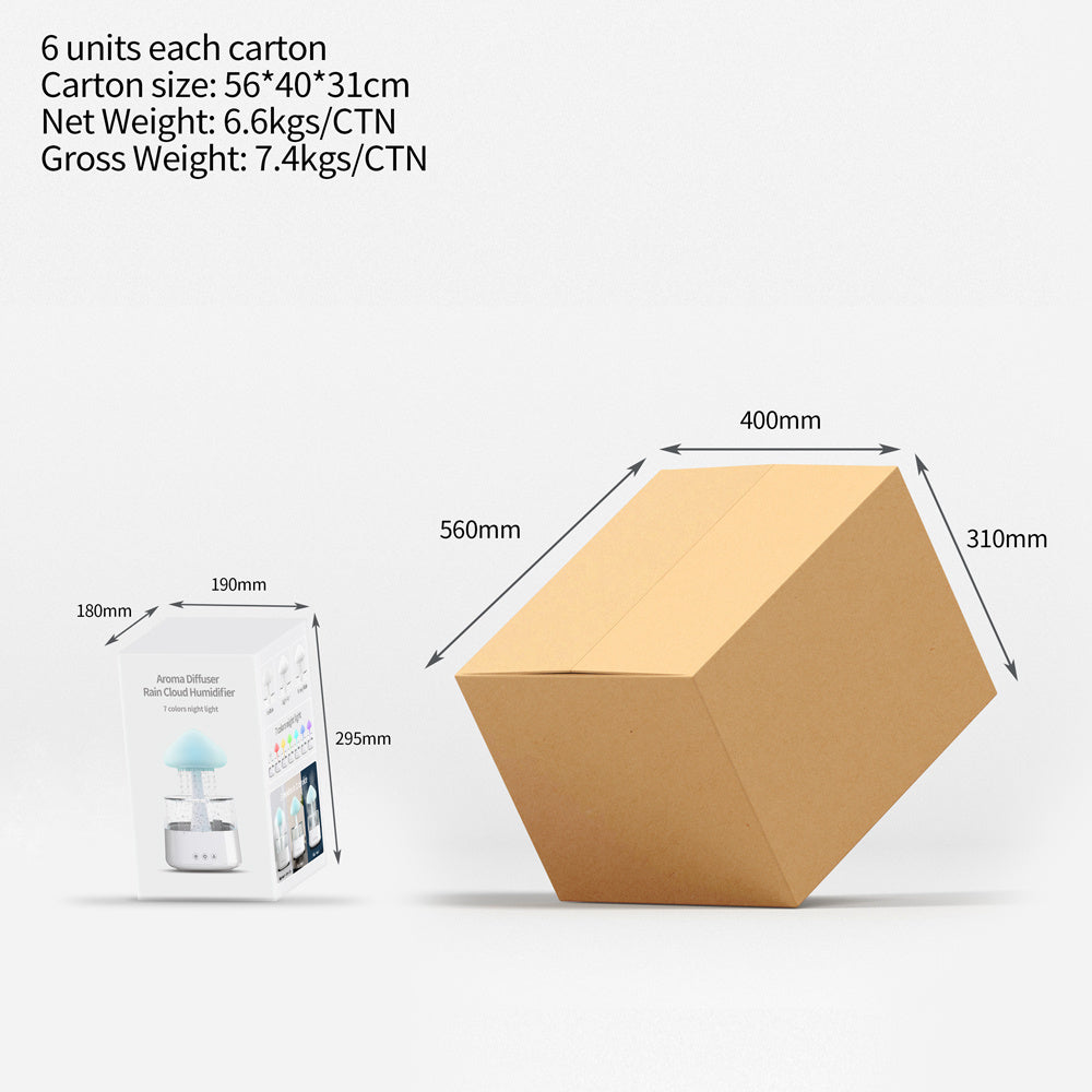 Rain Cloud Water Drop Humidifier