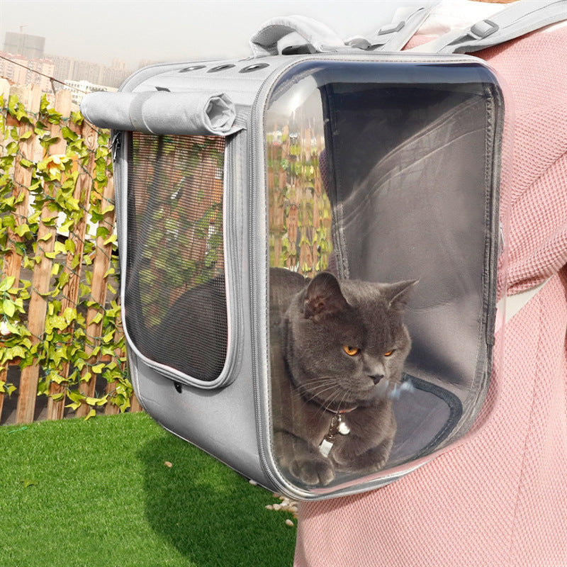 ππΎ Space Capsule Backpack Carrier β Travel in Style with Your Furry Friend