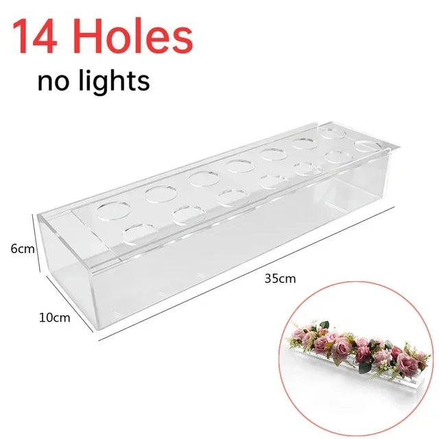 Elegant Transparent Flower Vase