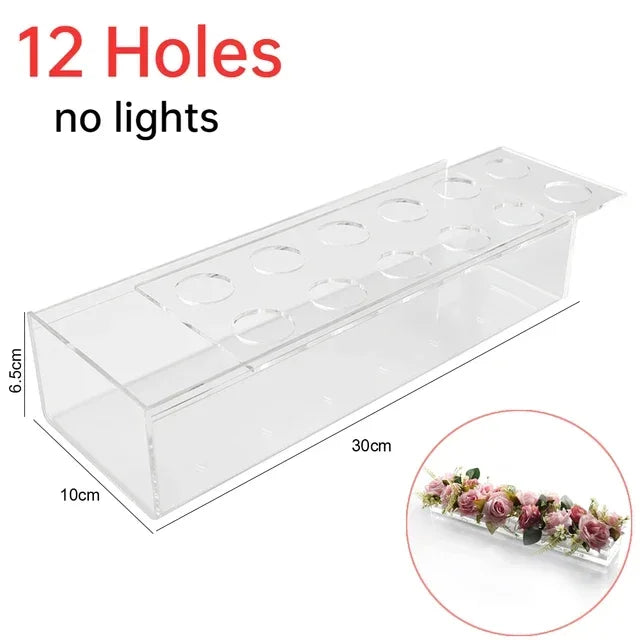 Elegant Transparent Flower Vase
