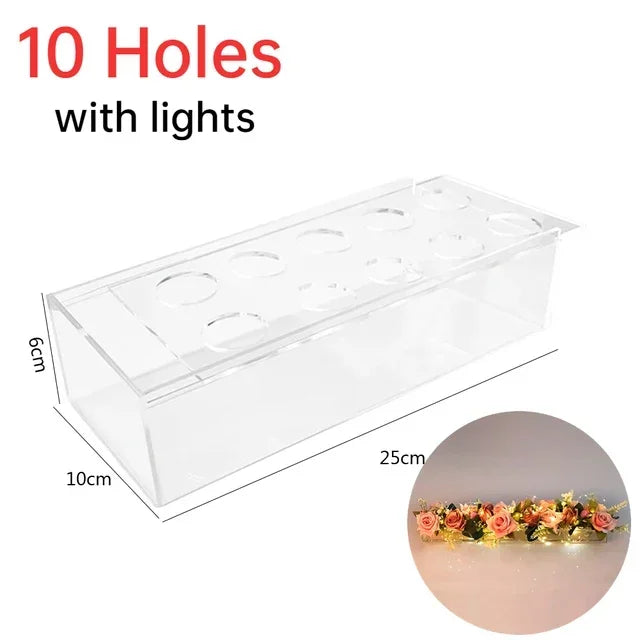 Elegant Transparent Flower Vase