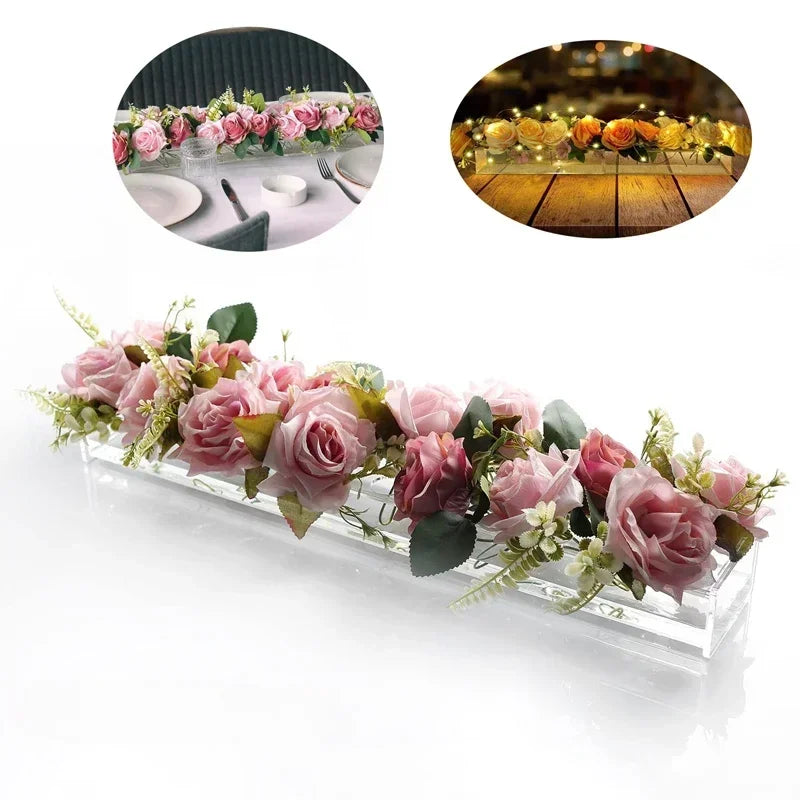 Elegant Transparent Flower Vase