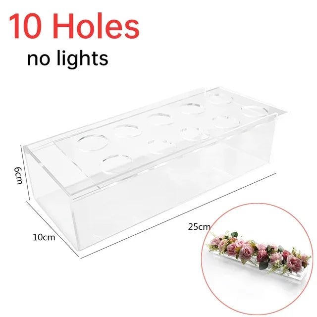 Elegant Transparent Flower Vase