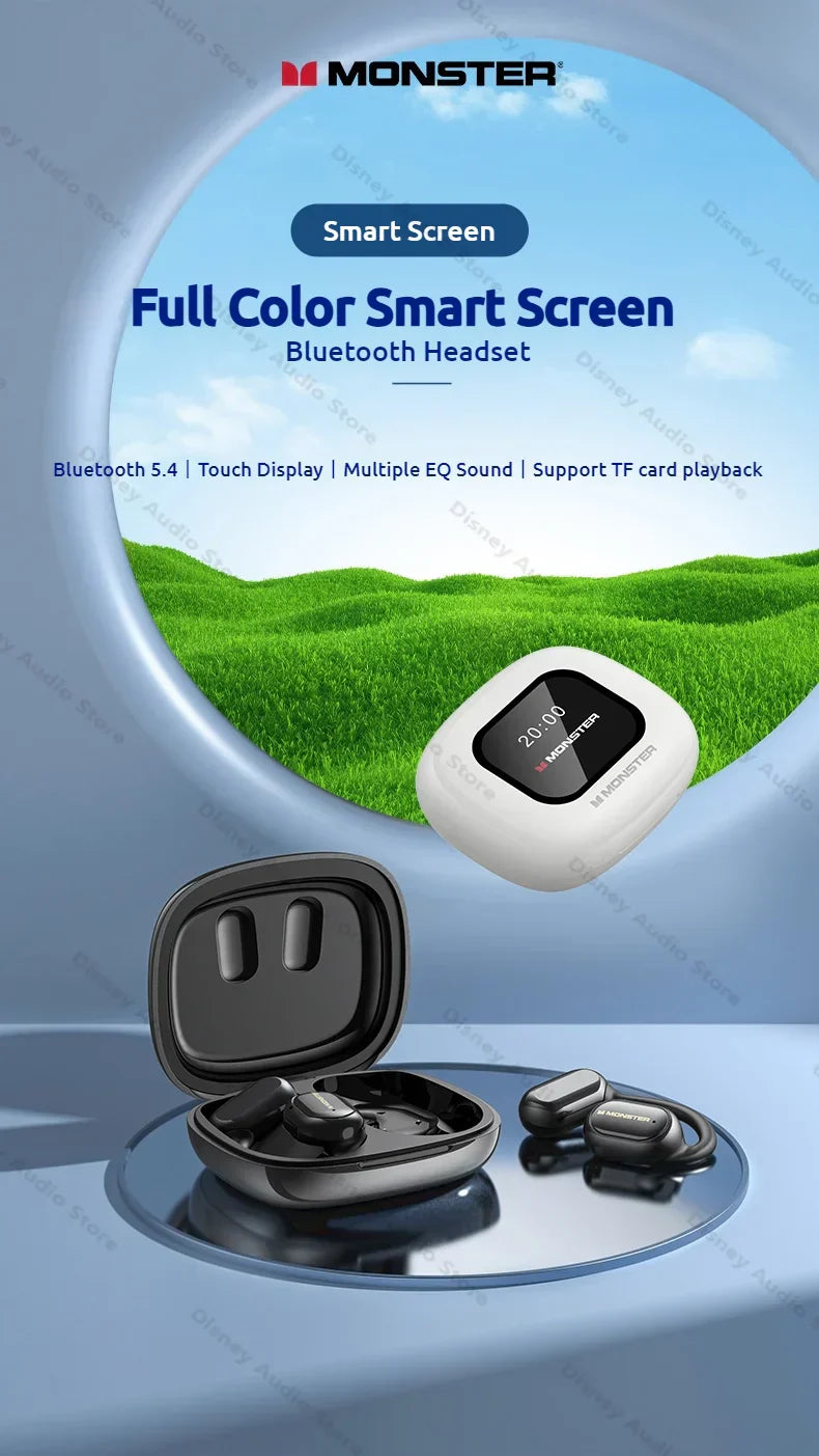 Wireless Open-Ear Sports Headphones Waterproof & Bluetooth 5.4