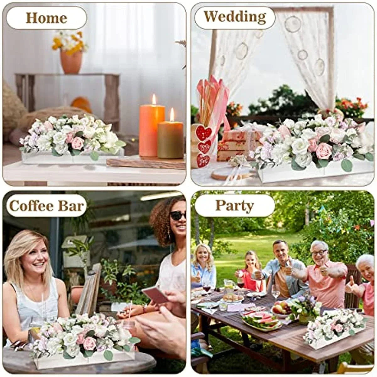 Elegant Transparent Flower Vase
