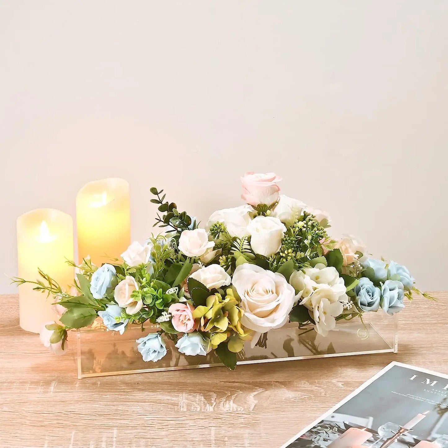 Elegant Transparent Flower Vase
