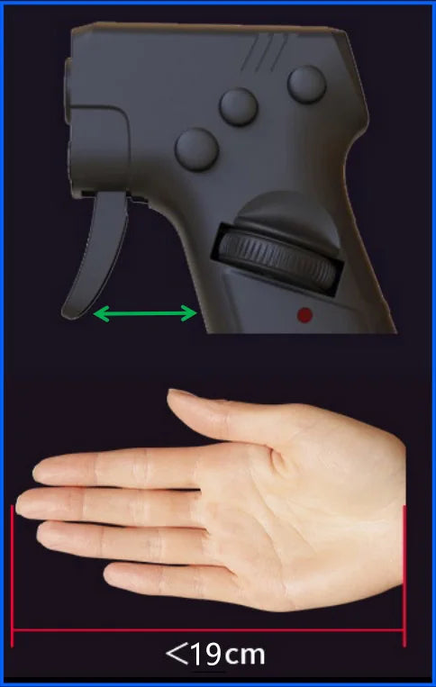 Gun-Style FPS Gaming Mouse Vertical Grip for PC