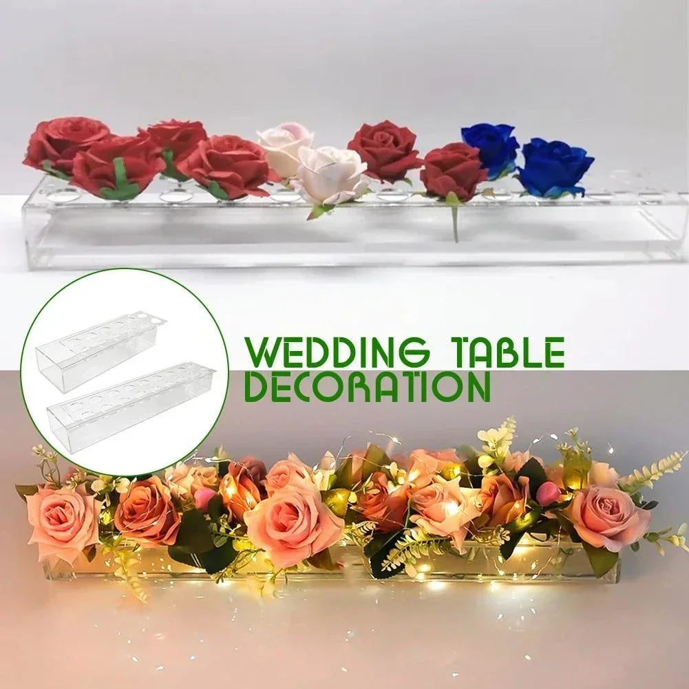 Elegant Transparent Flower Vase