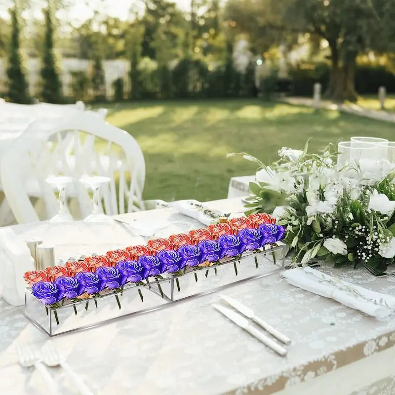 Elegant Transparent Flower Vase