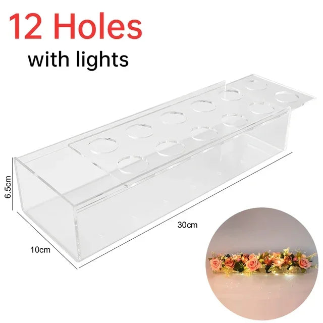 Elegant Transparent Flower Vase
