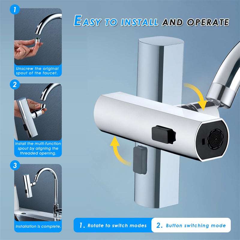Universal Multifunctional Kitchen Faucet