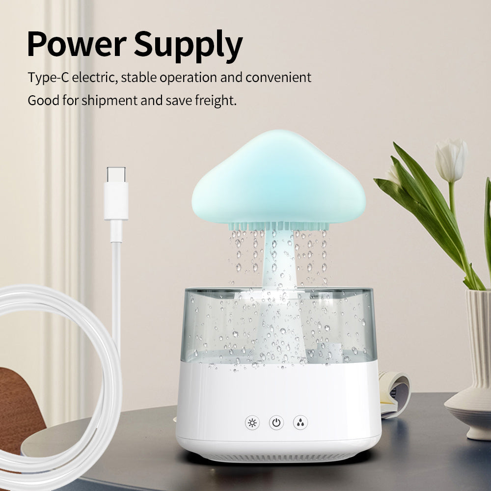 Rain Cloud Water Drop Humidifier