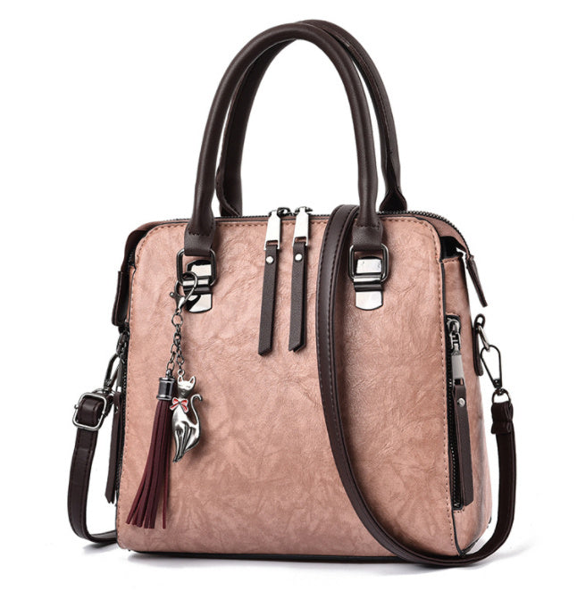 Vintage PU Leather Handbag