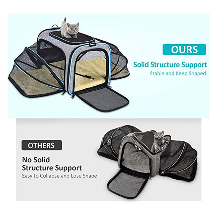 Expandable Pet Travel Carrier