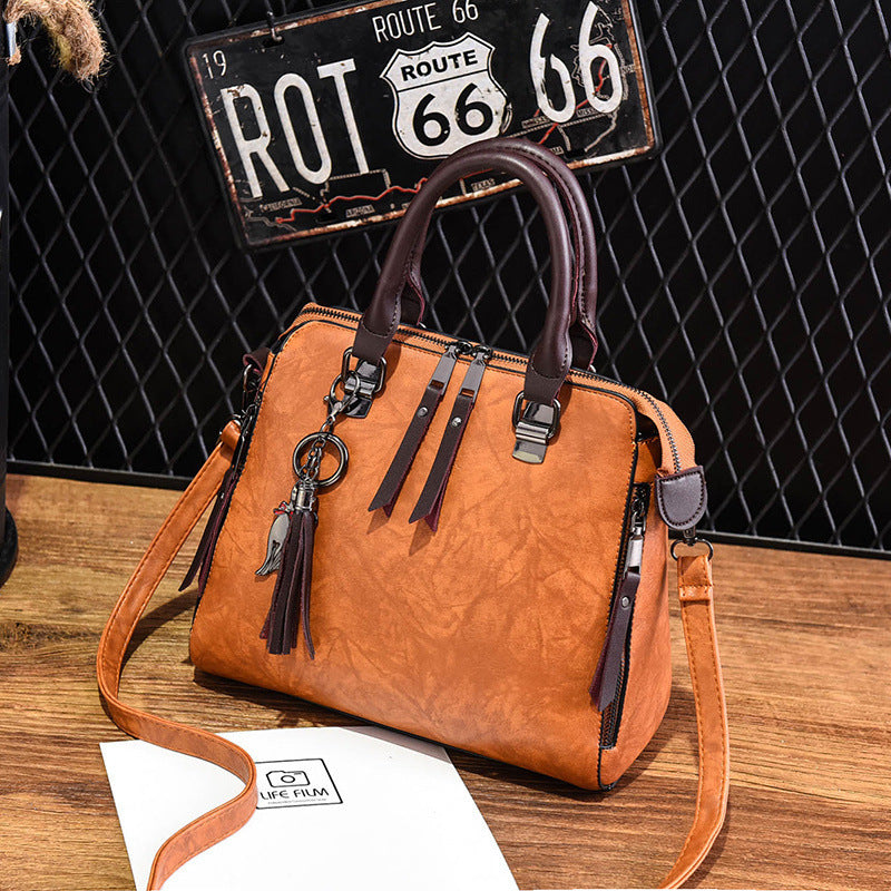 Vintage PU Leather Handbag