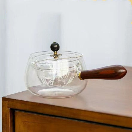 Semi-Automatic Rotary Heat-Resistant Teapot