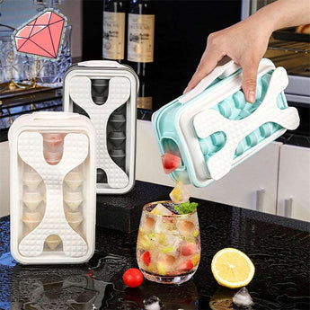 2 in 1 Portable Silicone Diamond Ice Mold