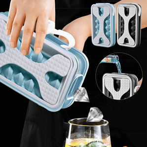 2 in 1 Portable Silicone Diamond Ice Mold