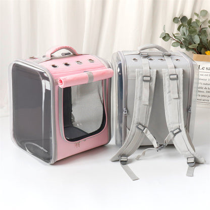 🎒🐾 Space Capsule Backpack Carrier – Travel in Style with Your Furry Friend