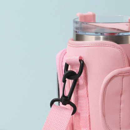 Transparent Mobile Phone Bag Cup Cover