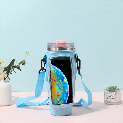 Transparent Mobile Phone Bag Cup Cover