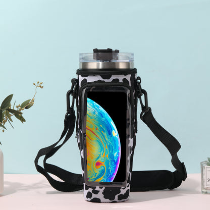 Transparent Mobile Phone Bag Cup Cover