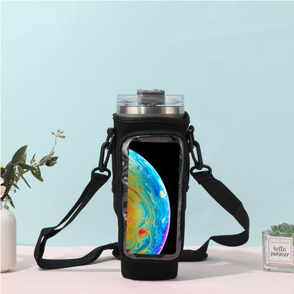 Transparent Mobile Phone Bag Cup Cover