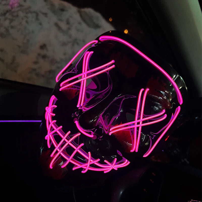 Neon Halloween Mask