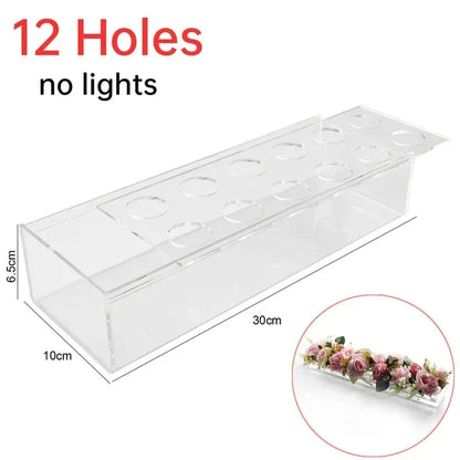 Elegant Transparent Flower Vase