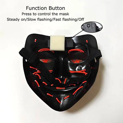 Neon Halloween Mask