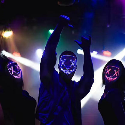 Neon Halloween Mask