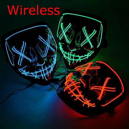 Neon Halloween Mask