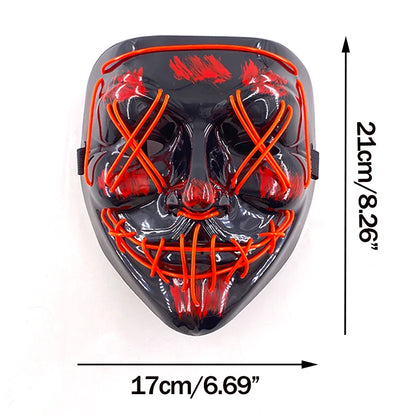 Neon Halloween Mask