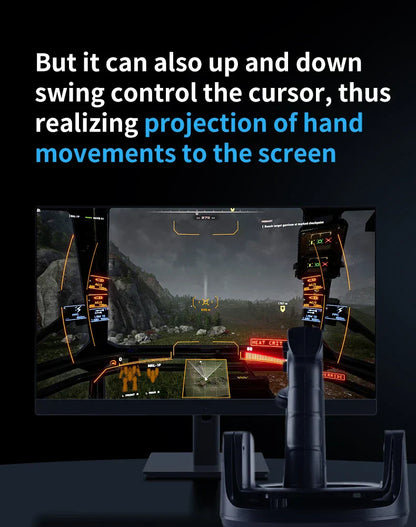 Gun-Style FPS Gaming Mouse Vertical Grip for PC