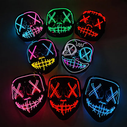 Neon Halloween Mask