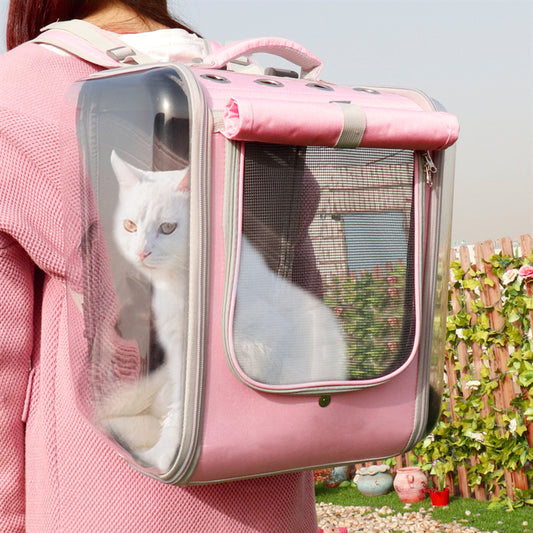 🎒🐾 Space Capsule Backpack Carrier – Travel in Style with Your Furry Friend