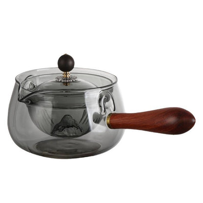 Semi-Automatic Rotary Heat-Resistant Teapot