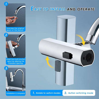 Universal Multifunctional Kitchen Faucet